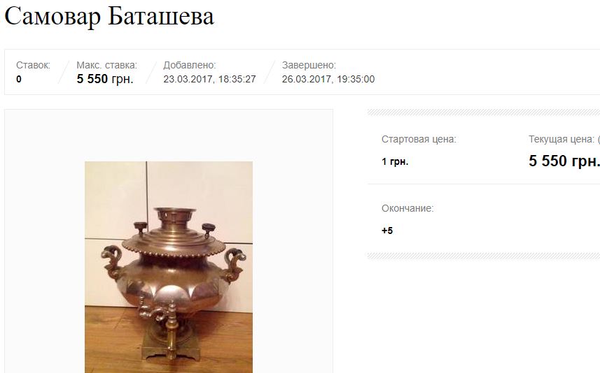 Ваза дольная гранная Баташева